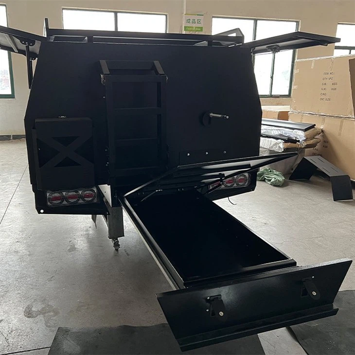 LC79 Camping Canopy with 88L Fridge and Electric System LC79 Camping Canopy with 88L Fridge and Electric System