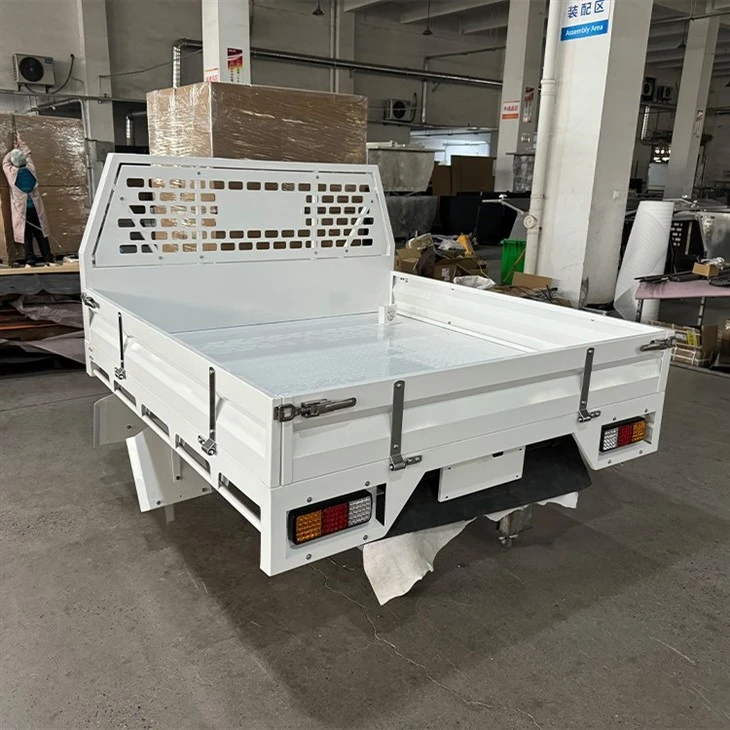 White Powder Coating Heavey Duty Steel Tray For Dual Cab